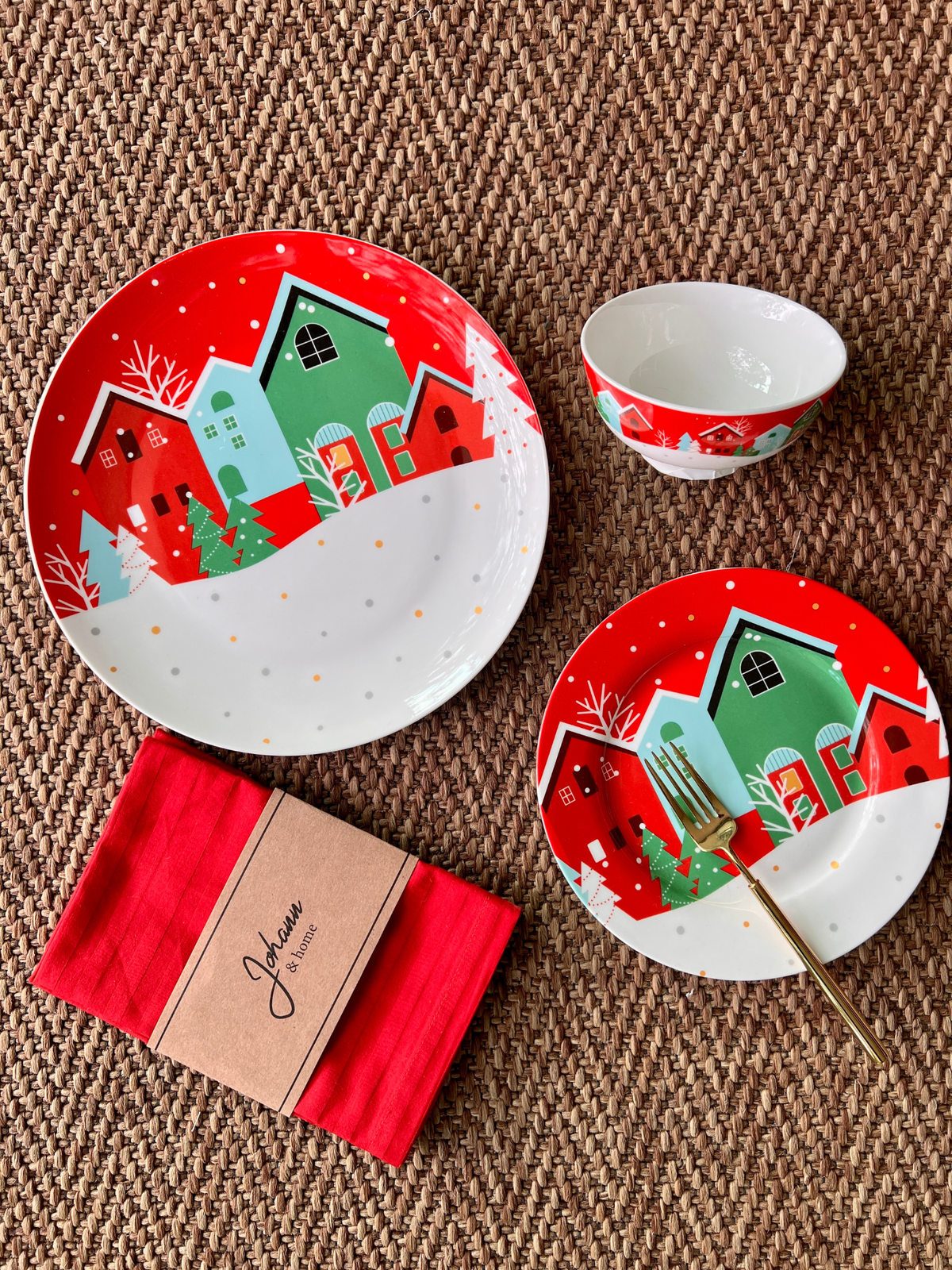 Set vajilla Winter home