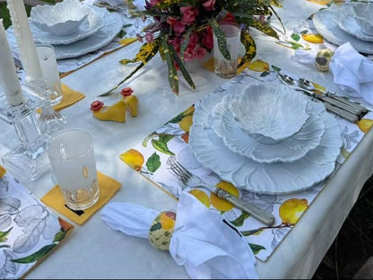 Mantel individual Limones