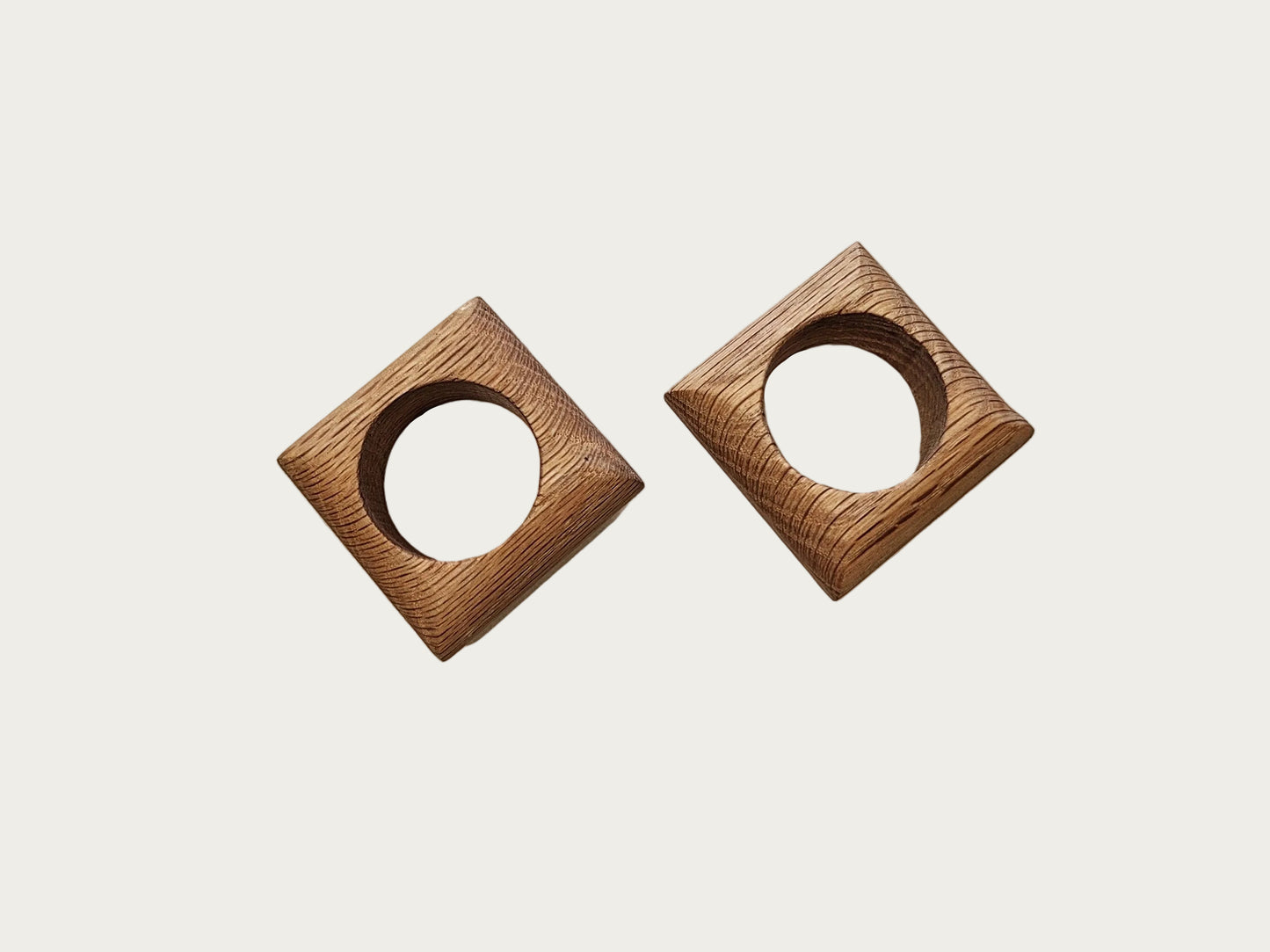Anillos p/servilletas de madera