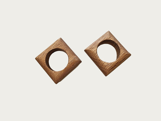 Anillos p/servilletas de madera