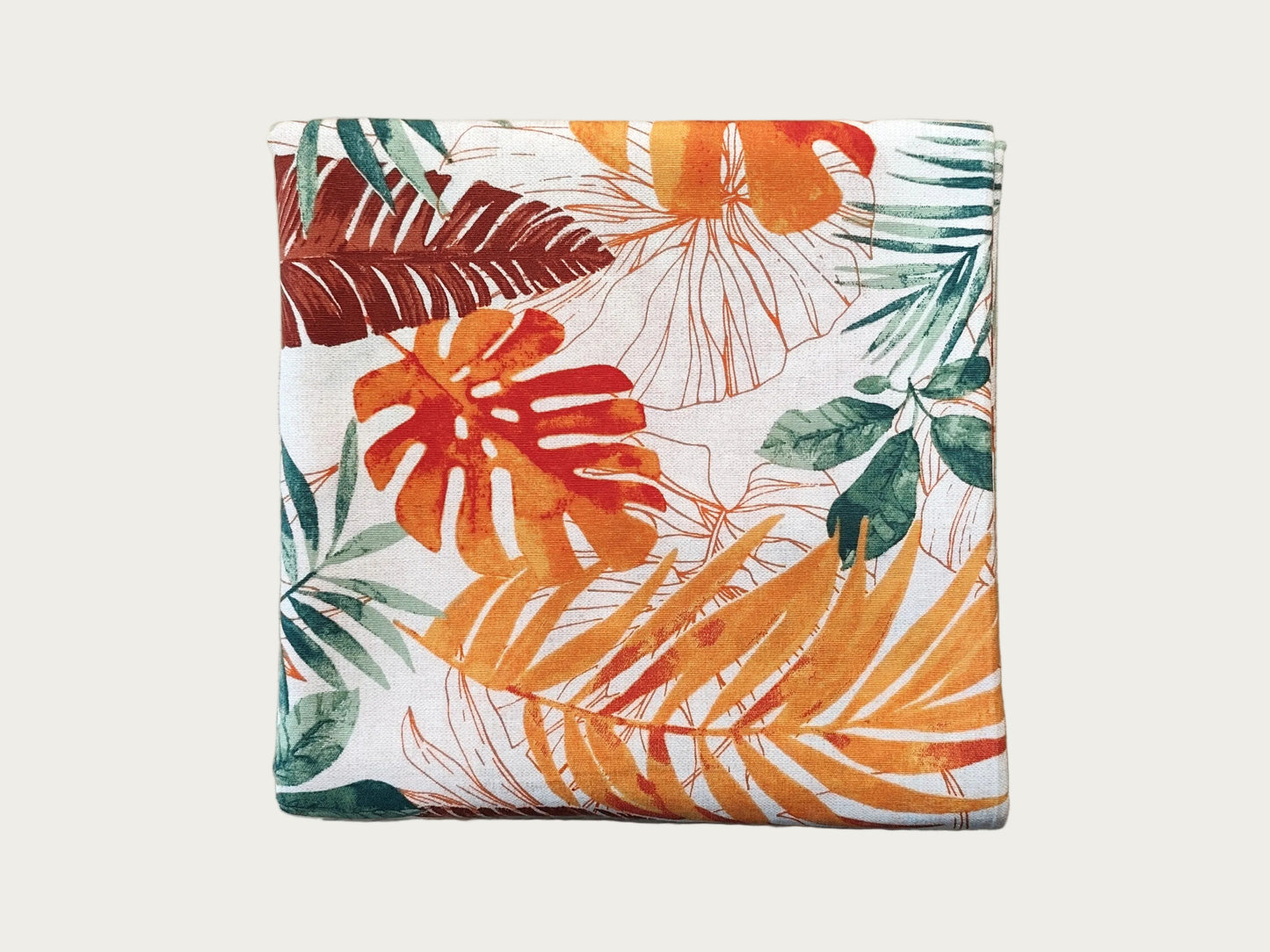 Mantel Tropical Naranja (1.6 x 2.6 m - 2.4 x 2.4 m)