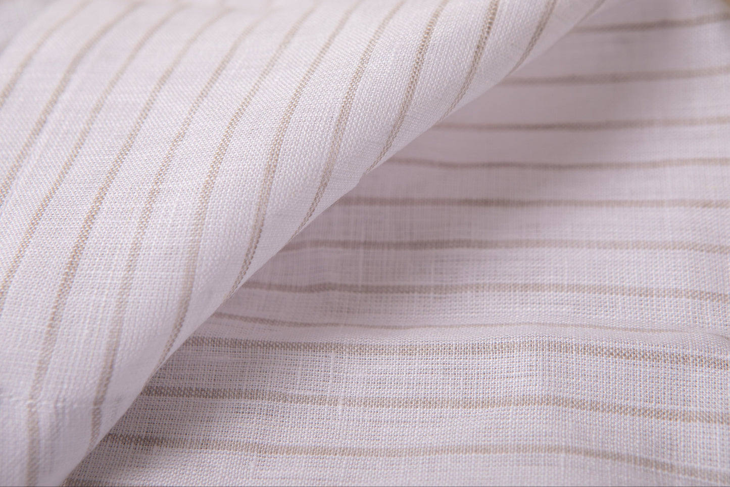 Servilleta blanca línea beige