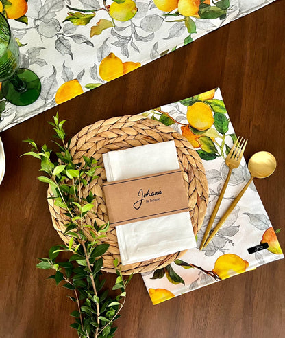 Mantel individual Limones